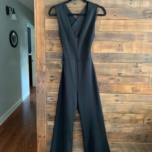 Black Pants Romper